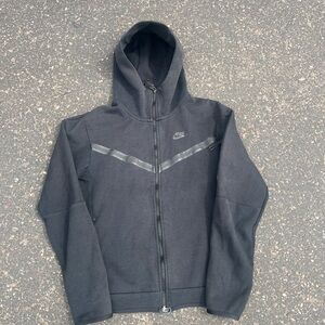 Nike Black Zip-Up Hoodie